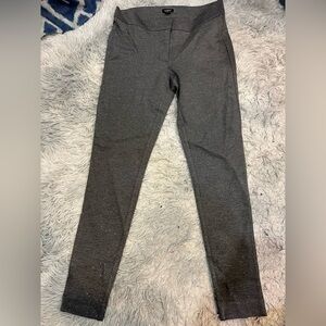 Loft Size 8 gray sparkly work pants